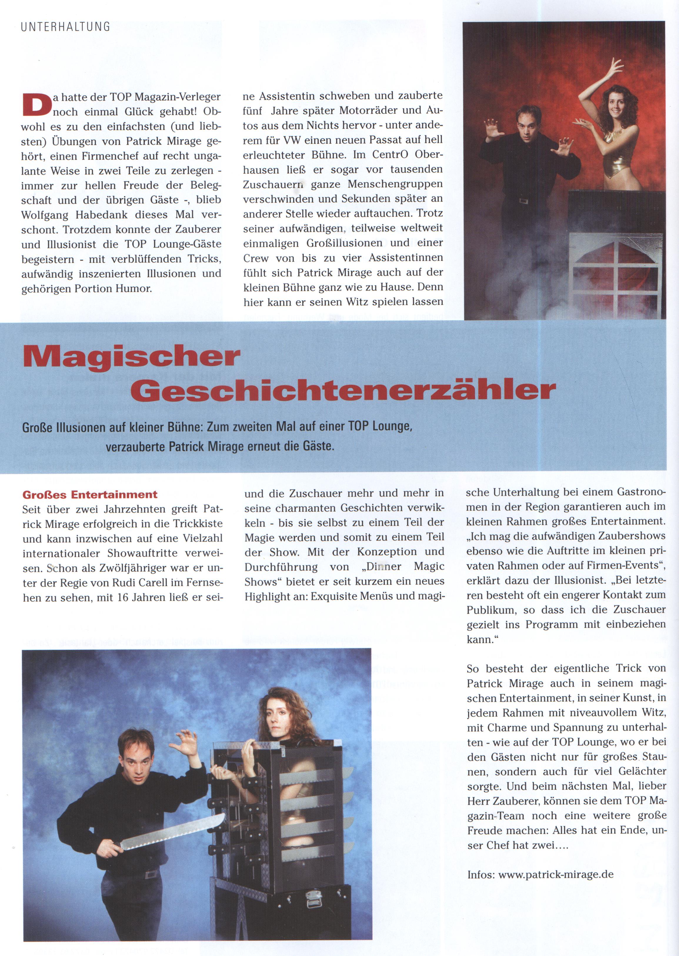 Magischer Geschichtenerzähler Düren